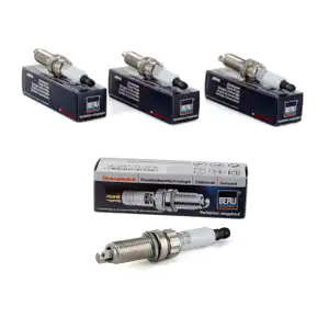 4x BERU Z&uuml;ndkerze Set Ultra Z336 12ZR-6SP2 0002240907 Mini R56 R57 R55 R60 R58