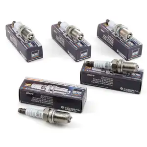 5x BERU Z&uuml;ndkerze Set Ultra Z204 0002340117 14FGR-8CTU Renault Laguna I Volvo