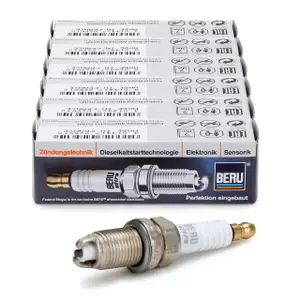 6x BERU Z&uuml;ndkerze ULTRA PORSCHE 964 993 996 Turbo GT2 GT3 Boxster 986 2.5 99917019590