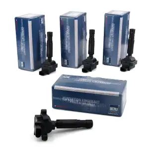 4x BERU Z&uuml;ndspule Mercedes W203 W204 C209 W211 W212 R171 R172 Sprinter