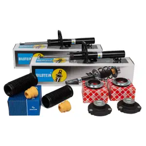 2x BILSTEIN B4 Sto&szlig;d&auml;mpfer + Federbeinlager + Staubschutz IBIZA FABIA POLO vorne