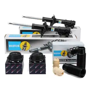 2x BILSTEIN B4 Sto&szlig;d&auml;mpfer + Staubschutz + Domlager VW Golf 3 Vento vorne