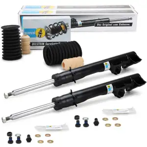 2x BILSTEIN B4 Sto&szlig;d&auml;mpfer + B1 Dreckschutz MERCEDES E-KLASSE W124 + S124 vorne