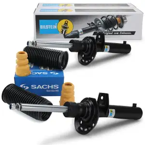2x BILSTEIN B4 Sto&szlig;d&auml;mpfer + SACHS Staubschutz f&uuml;r VW TOURAN (1T1 1T2 1T3) vorne