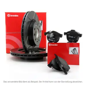 Brembo MAX LINE Bremsscheiben + Bremsbel&auml;ge BMW 3er E36 E46 Z3 E36 Z4 E85 vorne