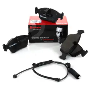 BREMBO Bremsbel&auml;ge + Wako f&uuml;r BMW 3er E46 316-328i 318/320d Z4 E85 1.8-3.0 vorne