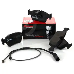 BREMBO Bremsbel&auml;ge + Wako BMW 3er E36 316-328i 318/325tds Z3 E36 1.8-3.0 vorne