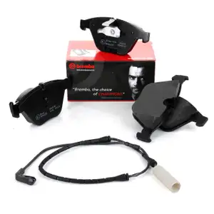BREMBO Bremsbel&auml;ge + Wako f&uuml;r BMW 7er E65 E66 E67 730-745i 730d 740d vorne