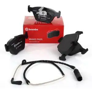 BREMBO Bremsbel&auml;ge + Wako BMW 5er E39 520-535i 520d 525d 525td/tds 530d vorne