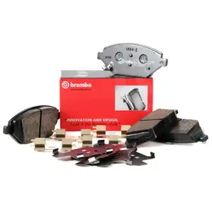 BREMBO P59093 Bremsbel&auml;ge Bremsbelagsatz f&uuml;r OPEL KARL (C16) 1.0 73 PS vorne