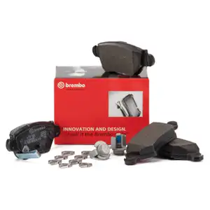 BREMBO P59031 Bremsbel&auml;ge OPEL Astra G Zafira A hinten 1605093 / 9198598