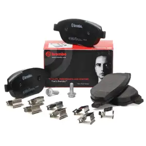 BREMBO P61068 Bremsbel&auml;ge CITROEN C3 I C4 I Xsara PEUGEOT 1007 206 207 307 vorne