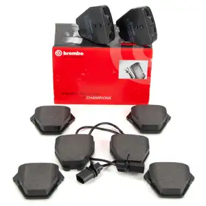 BREMBO Bremsbel&auml;ge Bremskl&ouml;tze vorne P85067 f&uuml;r AUDI S4 A6 VW PASSAT 23280/23830