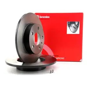 BREMBO Bremsscheiben f&uuml;r Opel Astra Combo Corsa Meriva Zafira hinten 08.7627.11