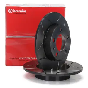Brembo MAX LINE Bremsscheiben f&uuml;r Audi A1 A3 Seat Skoda VW Golf 4 Polo hinten