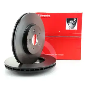 BREMBO Bremsscheiben Satz f&uuml;r Ford Mondeo III Jaguar X-Type vorne 09.8665.11
