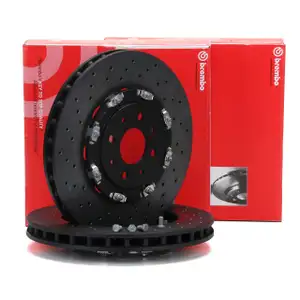 BREMBO TWO PIECE DISC Bremsscheiben Satz ABARTH 500 / 500 C 595 / 695 vorne
