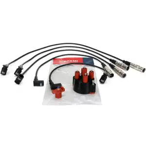 Verteilerkappe + Verteilerfinger + Z&uuml;ndkabelsatz MERCEDES 190 W201 E / 2.0 W124 M102