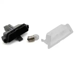Kennzeichenleuchte GEH&Auml;USE + BLENDE + GL&Uuml;HBIRNE f&uuml;r OPEL ASTRA G 1224052+1224053