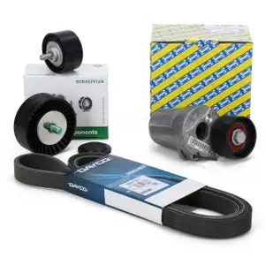 CONTI 6DPK1817 Keilrippenriemen Rollen BMW E81-88 16-23d E90-93 20-30d N47 N57