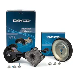 DAYCO Riemenspanner + Riemenscheibe Wasserpumpe CITROEN PEUGEOT 1.6 95-270 PS