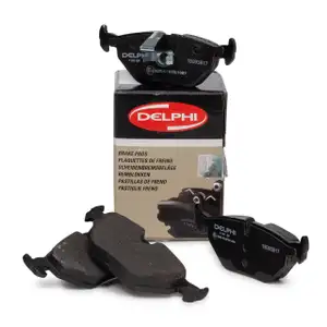 DELPHI LP1107 Bremsbel&auml;ge BMW 5er E39 520-540i 520d 525d 525td/tds 530d hinten