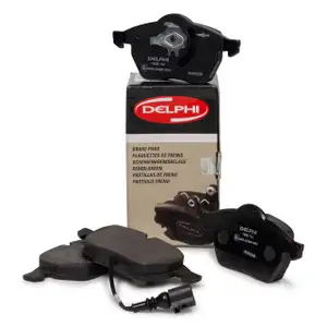DELPHI Bremsbel&auml;ge + Wako AUDI A3 8L TT SEAT SKODA OCTAVIA VW BORA GOLF 4 vorne