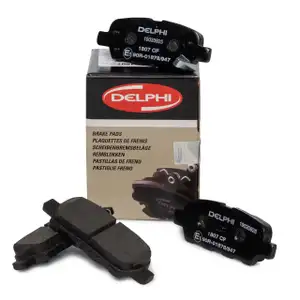 DELPHI Bremsbel&auml;ge NISSAN JUKE QASHQAI I X-TRAIL T30 T31 RENAULT KOLEOS hinten