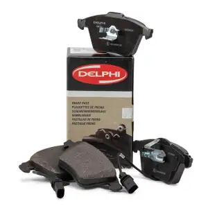 DELPHI Bremsbel&auml;ge + Wako AUDI A4 (B6 B7 B8) A6 (C5 C6) A8 (4E) SEAT EXEO vorne