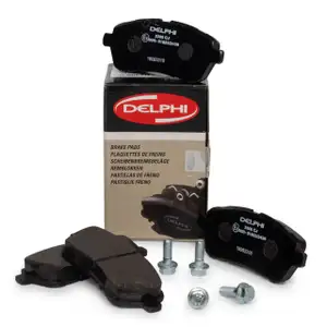 DELPHI Bremsbel&auml;ge FORD FIESTA VI MK6 MAZDA 2 (DE_, DH_3) SUZUKI SWIFT IV vorne