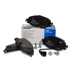 DELPHI Bremsbel&auml;ge + Wako AUDI A3 8V Q2 SEAT LEON SKODA VW GOLF 7 PASSAT vorne