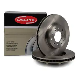 DELPHI Bremsscheiben Satz f&uuml;r VOLVO 740 760 940 I II 960 I mit ABS vorne