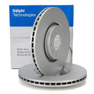 DELPHI Bremsscheiben f&uuml;r OPEL ADAM ASTRA G H CORSA D E MERIVA ZAFIRA A B vorne