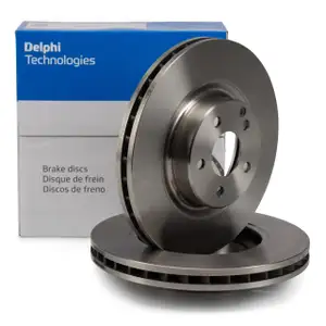DELPHI Bremsscheiben Satz MERCEDES CLS C219 E-KLASSE W211 S211 GLK X204 vorne