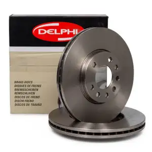 DELPHI Bremsscheiben f&uuml;r OPEL CALIBRA A SPEEDSTER VECTRA B SAAB 9-3 9-5 vorne