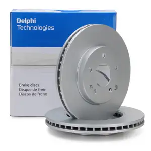 DELPHI Bremsscheiben Satz MERCEDES W202 W203 C/A208 C/A209 W210 R170 R171 vorne