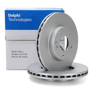 DELPHI Bremsscheiben Satz MERCEDES-BENZ A-KLASSE W176 B-KLASSE W246 W242 vorne