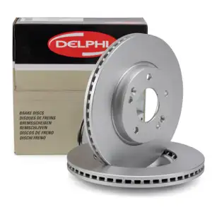 DELPHI Bremsscheiben Satz f&uuml;r HYUNDAI i30 (GD) + i30 Coupe 15 Zoll vorne