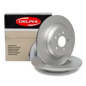 DELPHI Bremsscheiben Satz f&uuml;r MERCEDES-BENZ M-KLASSE W166 GLE W166 C292 hinten
