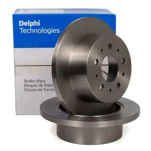 DELPHI Bremsscheiben Satz CITROEN JUMPER f&uuml;r FIAT DUCATO PEUGEOT BOXER hinten