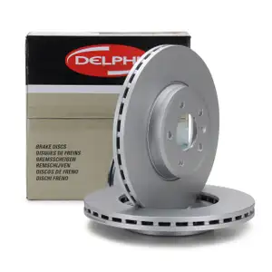 DELPHI Bremsscheiben f&uuml;r AUDI A4 (8K B8) A5 (8T 8F F5) PR-1LT/1LY/1LA/1LB vorne