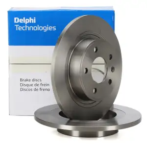 DELPHI Bremsscheiben f&uuml;r OPEL ASTRA J CASCADA ZAFIRA C 16 Zoll POC J60 hinten