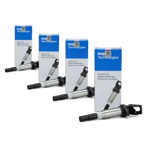 4x DELPHI Z&uuml;ndspule GN10571-12B1 f&uuml;r BMW & MINI 4 & 6 Zylinder BENZINER