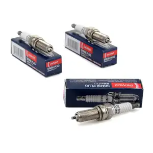 3x DENSO Z&uuml;ndkerze Set XU22HDR9 f&uuml;r Hyundai Accent i20 i30 ix20 Kia Carens Ceed