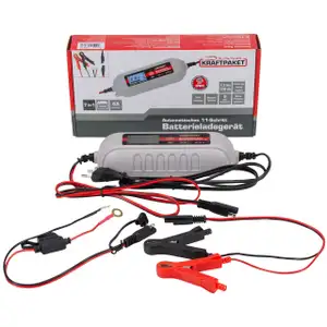 Dino KRAFTPAKET 136312 Batterieladeger&auml;t mit Batterietester KFZ 6V-1A/12V-4A