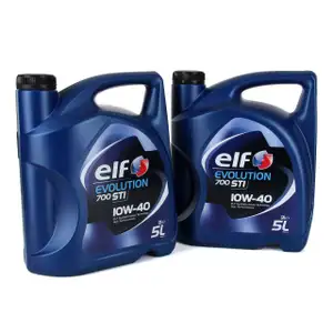 elf Evolution 700 STI 10W-40 Motor&ouml;l VW 501.01/505.00 MB 229.1 - 10L 10 Liter