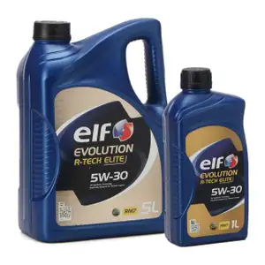 elf Evolution RN-TECH ELITE 5W-30 5W30 Motor&ouml;l &Ouml;l C3 Renault RN17 - 6L 6 Liter