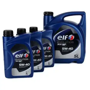 elf Evolution 900 NF 5W-40 Motor&ouml;l VW 502.00/505.00 MERCEDES 229.3 - 8L 8 Liter