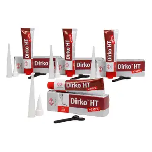 4x 70ml ELRING Spezial Silikon Dichtmasse Dichtungsmasse DIRKO-HT 705.707