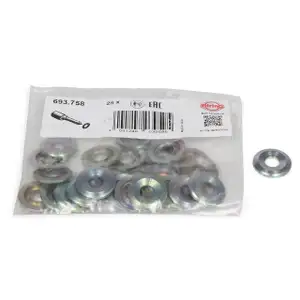 25x ELRING Dichtring D&uuml;senhalter W&auml;rmeschutzscheibe Injector Seals MERCEDES-BENZ